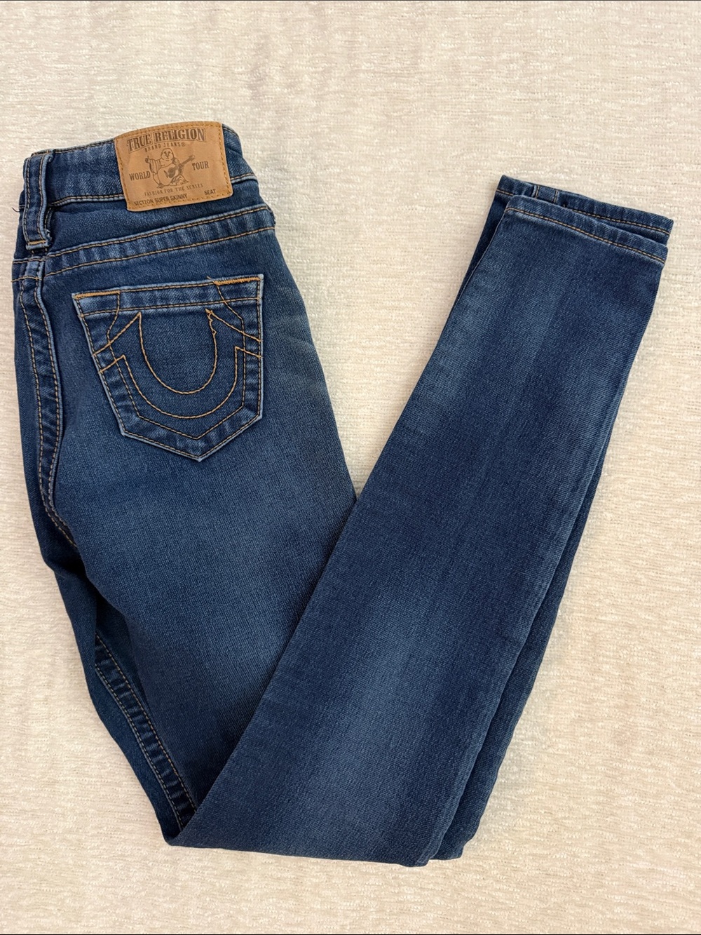 Y2K Vintage True Religion Women’s Indigo Super Skinny Jeans
